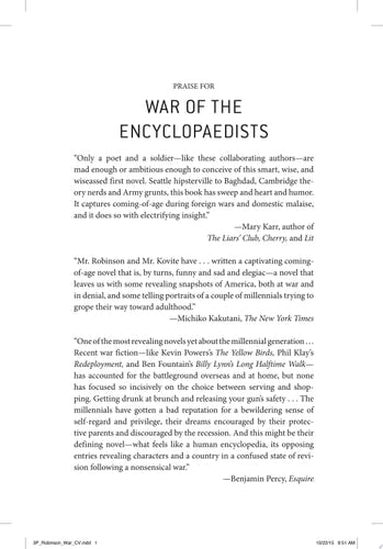 War of the Encyclopaedists: A Novel