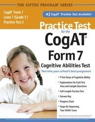 Practice Test for the CogAT Form 7 Cognitive Abilities Test Form 7, Level 7 (grade 1)