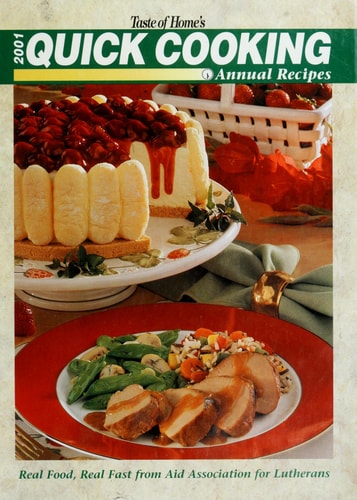 Taste of Home's 2001 Quick Cooking Annual Recipes