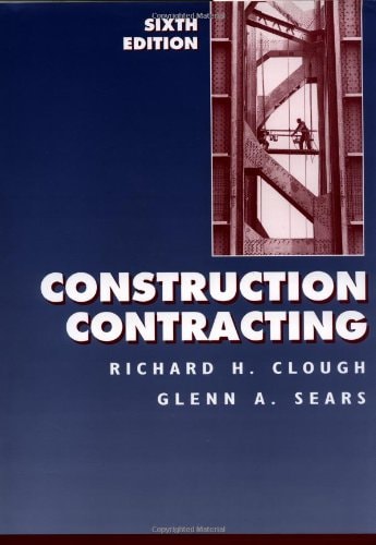 Construction Contracting, 6th Edition
