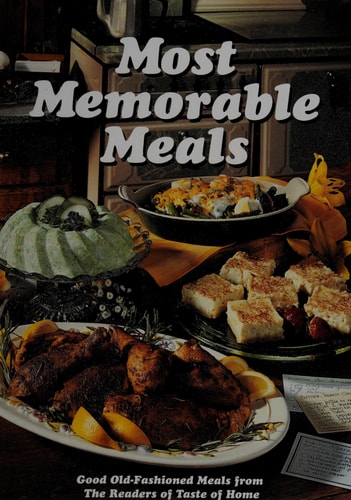 Most Memorable Meals