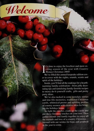 Country Woman Christmas 2004!