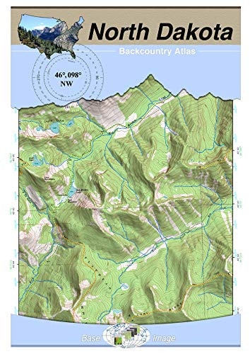 46°098° NW - Jamestown, North Dakota Backcountry Atlas (Topo)