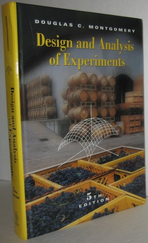 Design and Analysis of Experiments