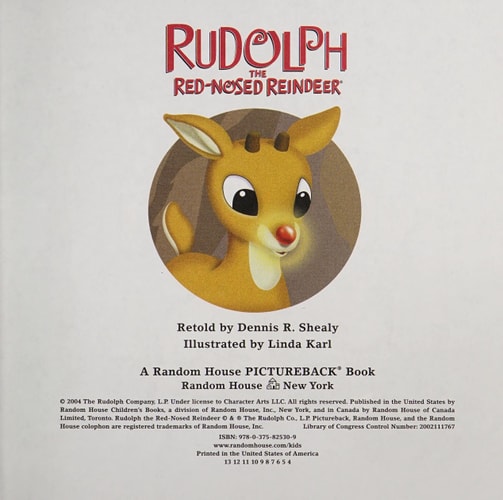 Rudolph, the Red-Nosed Reindeer (Rudolph the Red-Nosed Reindeer) (Pictureback(R))