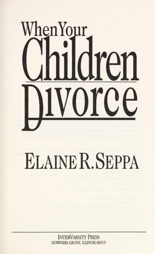 When Your Children Divorce
