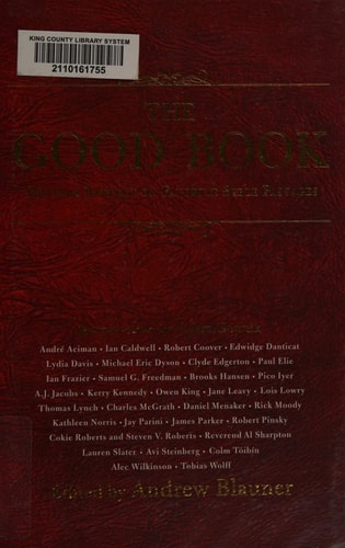 The Good Book: Writers Reflect on Favorite Bible Passages