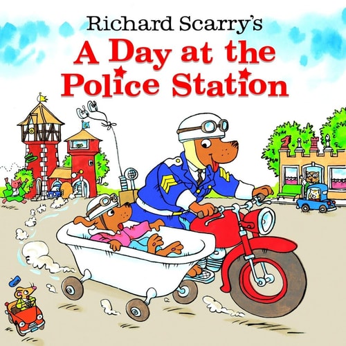 A DAY AT THE POLICE STATION By Scarry, Richard (Author) Paperback on 11-May-2004