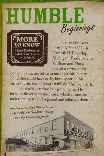 Henry Ford in His Own Words (Eyewitness to History, 4)