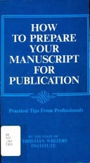 How to prepare your manuscript for publication