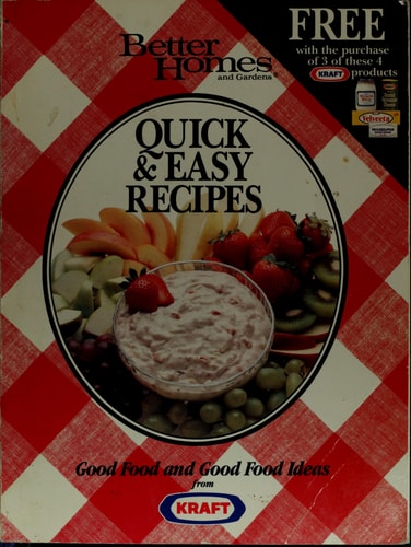 Quick and Easy Diet Recipes (Better Homes and Gardens)