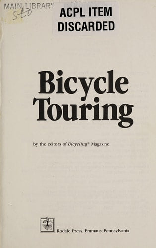 Bicycle Touring