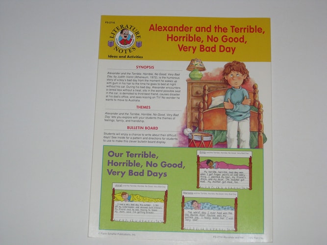 Alexander and the Very Bad Day