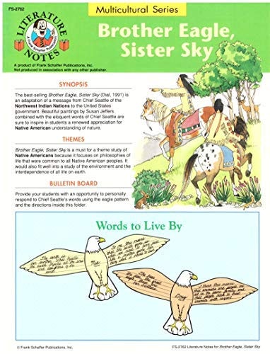 Literature Notes: Brother Eagle, Sister Sky (Multicultural Series)