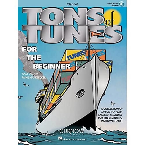 Tons of Tunes for the Beginner (Bb Clarinet) Book/Online Media