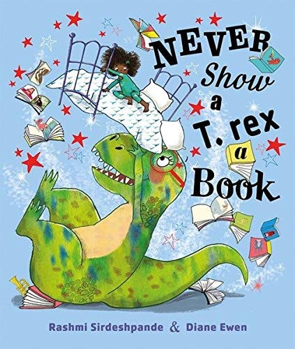 Never Show a T-Rex a Book!