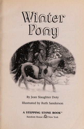 Winter Pony (A Stepping Stone Book(TM))