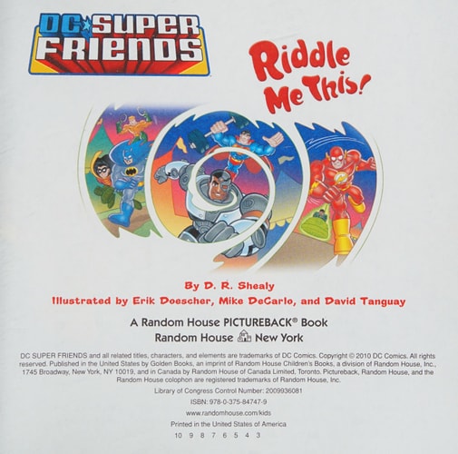 Riddle Me This! (DC Super Friends)