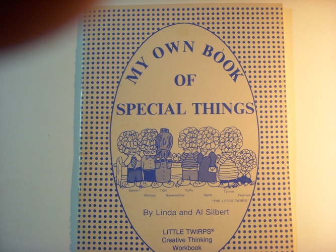 My own book of special things (Little Twirps creative thinking workbook)