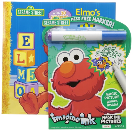 Elmo's ABC Book with 30 Stickers