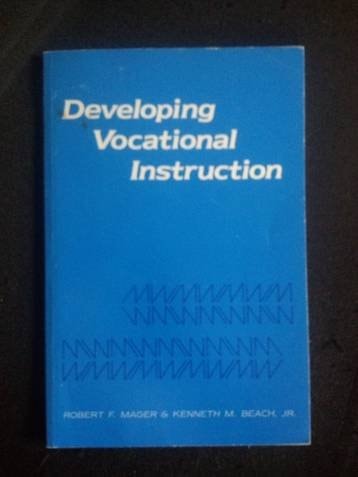 Developing Vocational Instruction