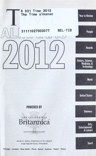 Time Almanac 2012: Powered By Encyclopedia Britannica