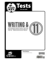 Writing Grammar 11 Tests Answer Key 3rd Edition