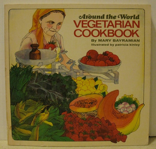 Around the world vegetarian cookbook