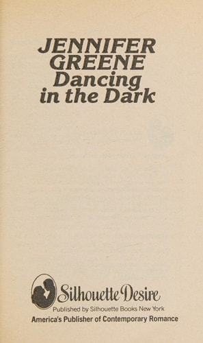 Dancing In The Dark (Silhouette Desire, No 498)