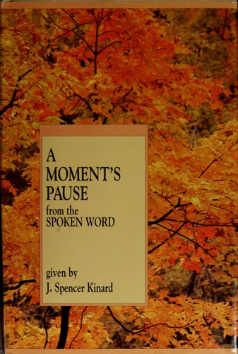 A moment's pause: From the Spoken word