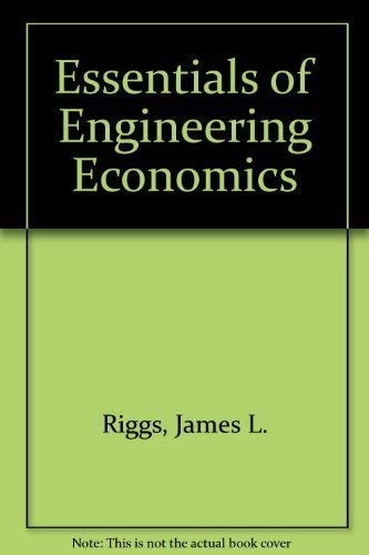 Essentials of Engineering Economics