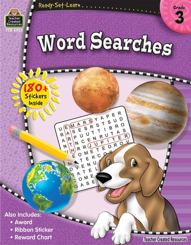 Ready-Set-Learn: Word Searches Grd 3