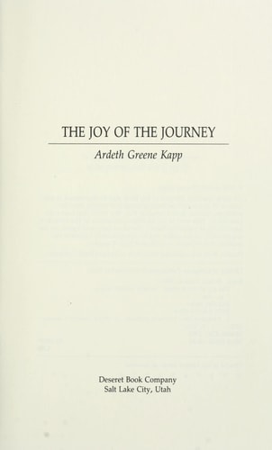 The Joy of the Journey