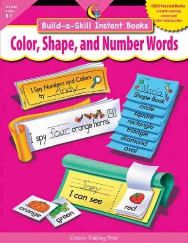Color, Shape, and Number Words Build A Skill Instant Books (1920)