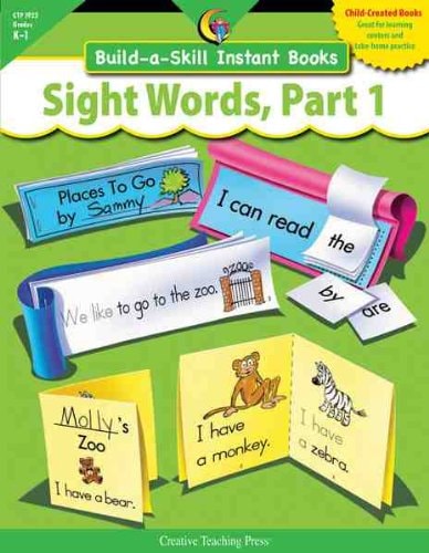 SIGHT WORDS PART 1, BUILD-A-SKILL INSTANT BOOKS