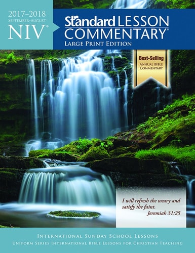 NIV® Standard Lesson Commentary® Large Print Edition 2017-2018