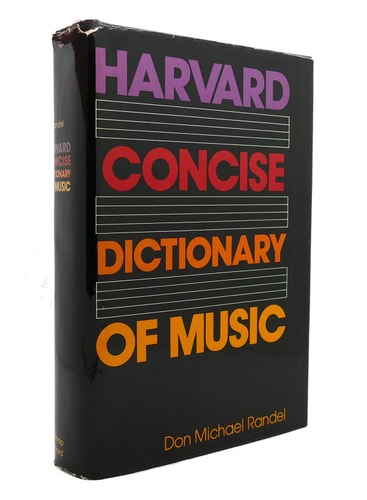 Harvard Concise Dictionary of Music