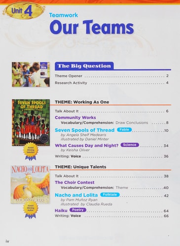 Texas Treasures, Grade 3.1: A Reading / Language Arts Program