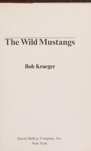 The wild mustangs