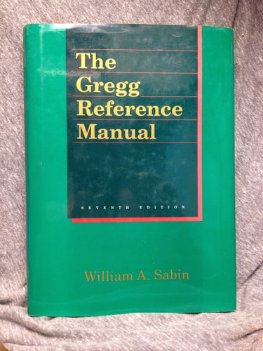Gregg Reference Manual