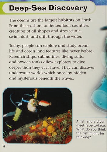 Rigby InfoQuest Leveled Reader Beneath the Waves