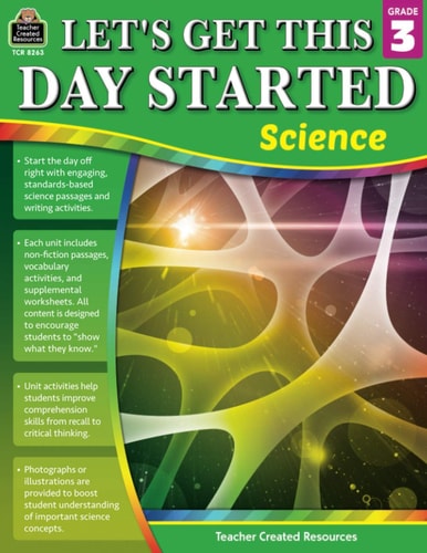 Let's Get This Day Started: Science Grade 3