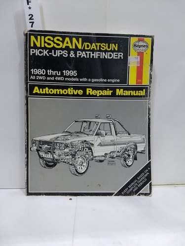 Nissan pick-ups automotive repair manual (Haynes automotive repair manual series)