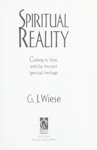 Spiritual Reality