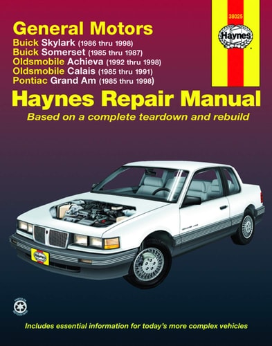 GM: Skylark, Somerset, Achieva, Calais, Grand Am, '85' thru 98 (Haynes Manuals)