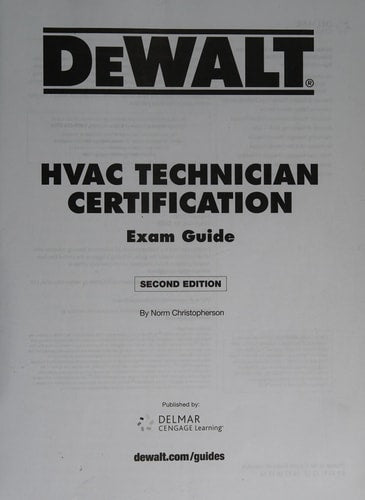 DEWALT HVAC Technician Certification Exam Guide