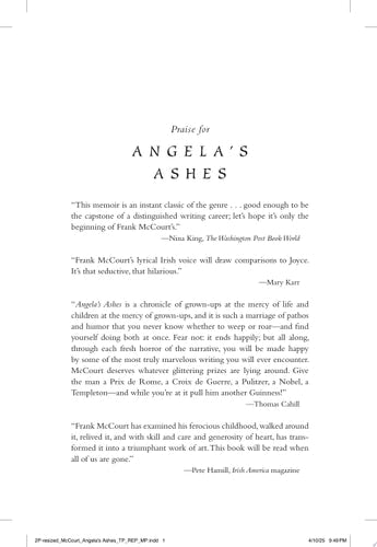 Angela's Ashes: A Memoir
