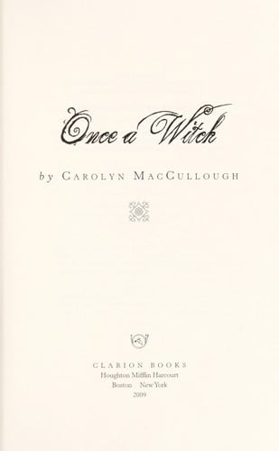 Once a Witch