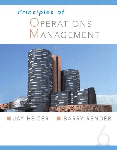 Principles Of Operations Management