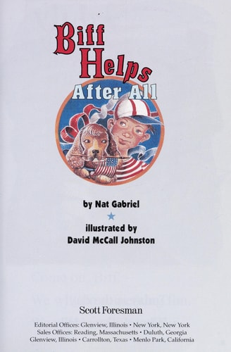 Biff Helps After All (Scott Foresman Reading, Leveled Reader 13B)